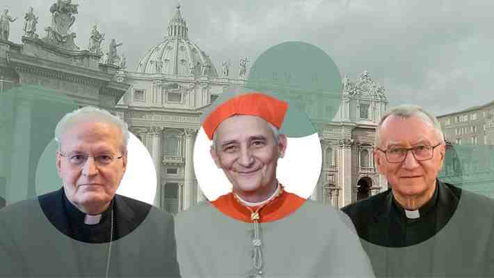 Erdo, Zuppi y Parolin: Los tres cardenales que suenan para suceder al Papa Francisco