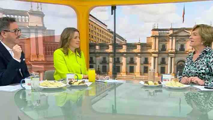 Matthei sorprende en Buenos Días a Todos: &#34;El grupo directivo de TVN no lo puede estar haciendo peor&#34;