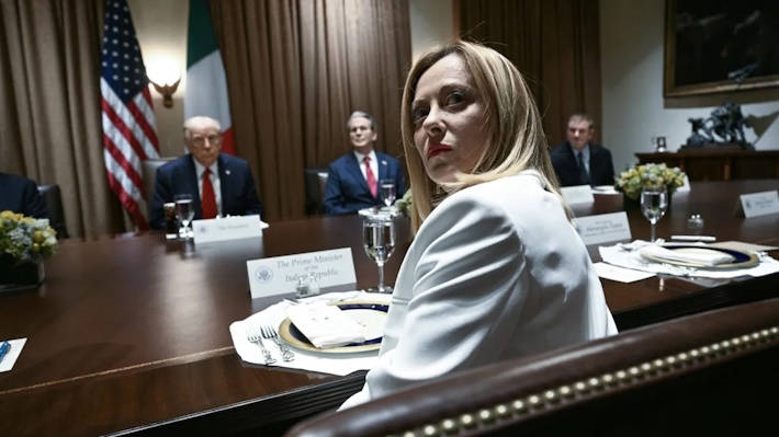 Aliada de Trump se desmarca: Meloni dice que Italia “no está y ni quiere” estar en guerra